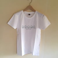 8周年SALE Ladies&ChildTシャツ ５人の白ワンコ PepperMint