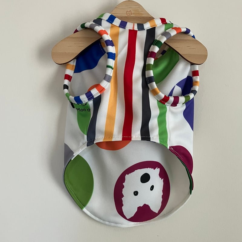 犬服 ミント☆ページ ハンドメイド 楽天市場】サマープリントメッシュタンク XS/S/M/L/XL/XXL/DXS