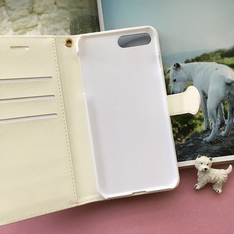 モンシアン 手帳型スマホケース  Pink