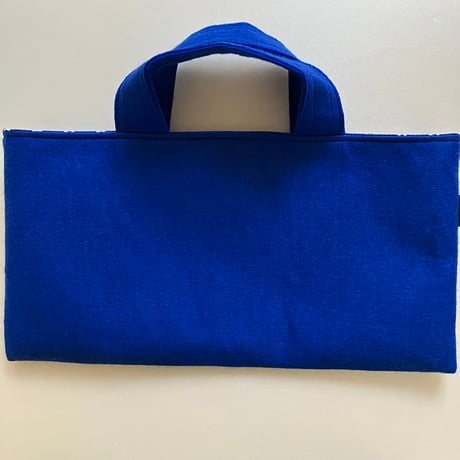 MON_TONフェルトModeバッグ イングランドBlue