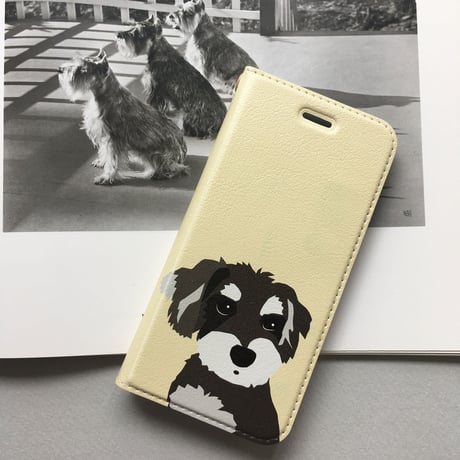 ベルト無し フレンズ 手帳型iPhone -3色