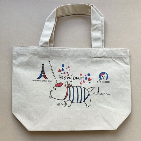 ナチュラルトートバッグS-Parisちーちゃん応援隊goods