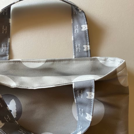 モントン ベーシックユニークpetit BagドットLghtGray-43
