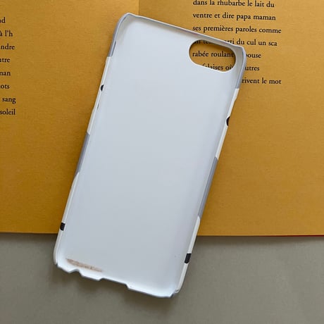 MON_TON スタンダードdesignLightGrayスマホケースfor iPhone