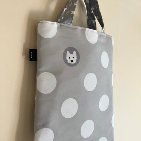 モントン ベーシックユニークpetit BagドットLghtGray-43