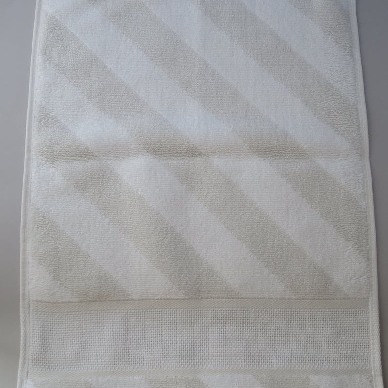 クロスステッチハンドタオル ストライプ | three days delay