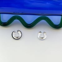 ◎予約◎Benjamin glass ear cuff Cero(black line) ※ 10月下旬頃届け予定