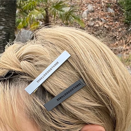 Slim hair clip (２本SET)