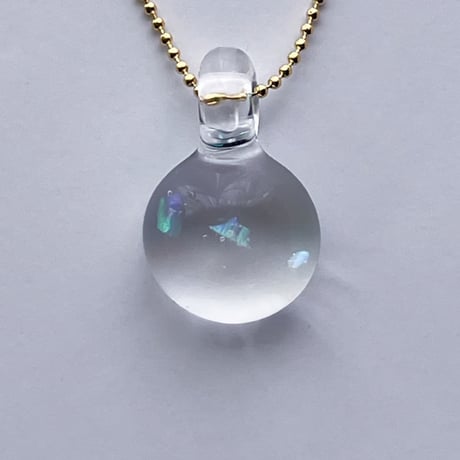 ◎予約◎Benjamin glass opal necklace