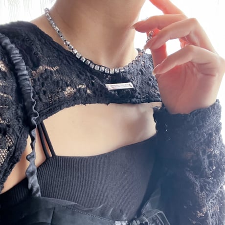 Kiss me!  necklace (単色)★新色追加★※金具のカラーを備考欄へ記入して下さい。