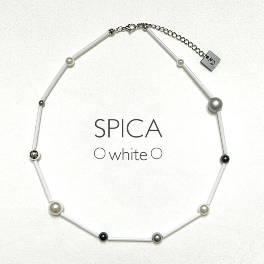 Spica white (necklace) | oddthree.36911