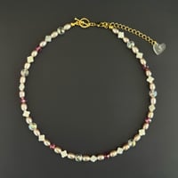 Pink Bouquet Choker