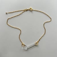 ◎予約◎Benjamin glass slim link chain necklace ※ 10月下旬頃お届け予定