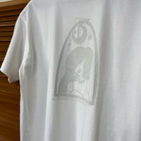 ◎organic cotton◎logo tee white “EVERYDAY IS A NEW DAY”