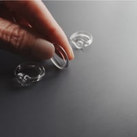 ◎予約◎Benjamin glass ring (slim) ※ 10月下旬頃お届け予定