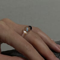 ◎予約◎Benjamin glass ring (Duality) ※11号〜
