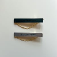 Slim hair clip (chain)