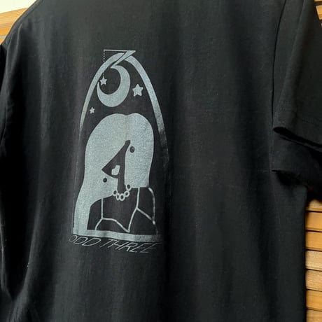 ◎organic cotton◎logo tee black “EVERYDAY IS A NEW DAY”