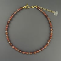 S1【限定１点】Cherry Candy Choker (モスコバイト）