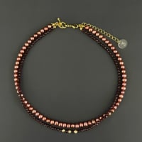 L3【限定１点】Layered Choker  (Rouge)