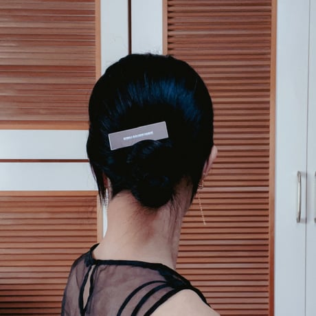 Rectangle hair clip mirror (1本)