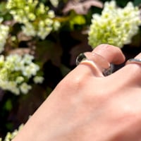 ◎予約◎Benjamin glass ring (simple) ※ 10月下旬頃お届け予定