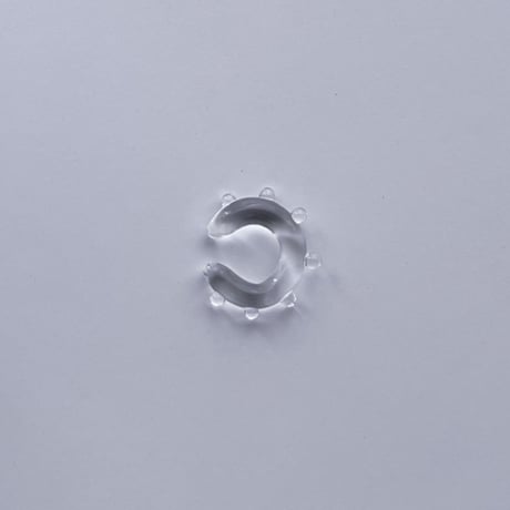 ◎予約◎Benjamin glass ear cuff (Siete) ※ 10月下旬頃お届け予定