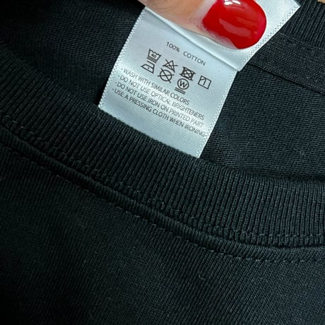 期間限定受注◎big size◎ print tee “Message”