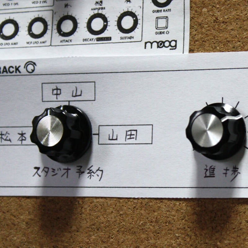 雑誌掲載【メモ帳】MemoS-20PE シンセサイザー型・ペンスタンド