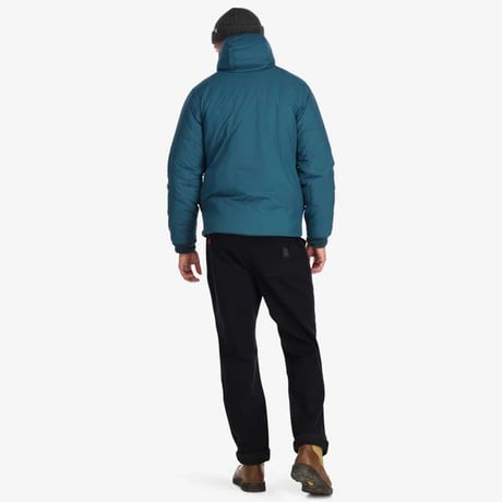 TOPO designs / M's mountain puffer hoodie
