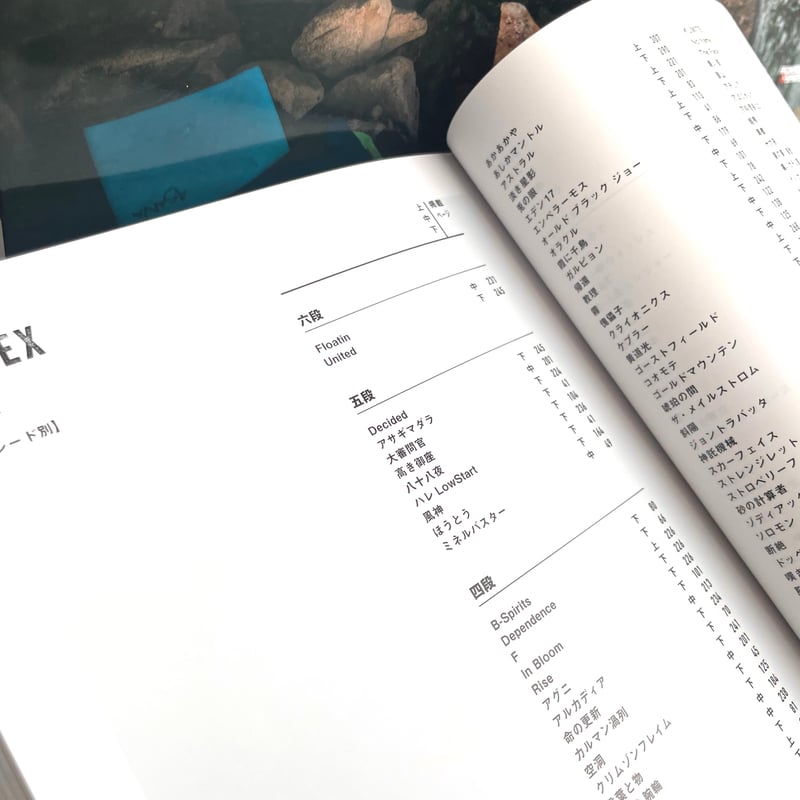 瑞牆ボルダリングガイド / MIZUGAKI BOULDERING GUIDEBOOK | H