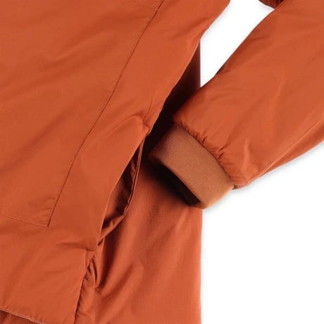 TOPO designs / M's mountain puffer hoodie