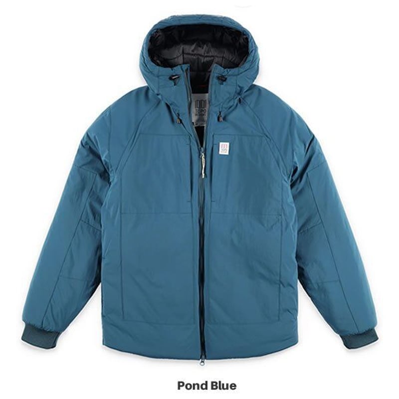 TOPO designs / M's mountain puffer hoodie | HOM