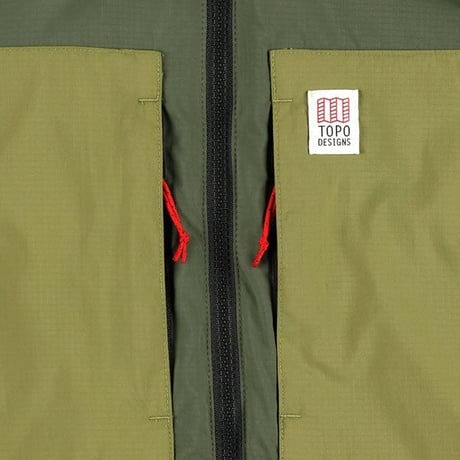 TOPO designs / M's mountain puffer hoodie