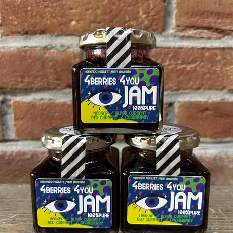 Howlett Farm/ 4 Berries 4 You Jam・4種のベリーのジャム（カシス・ハスカップ・レッドカラント・アロニア）