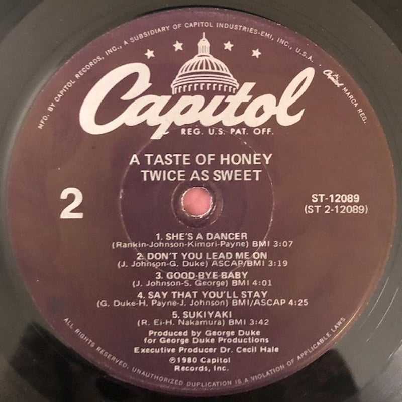 A TASTE OF HONEY / TWICE AS SWEET (LP) | Phat...