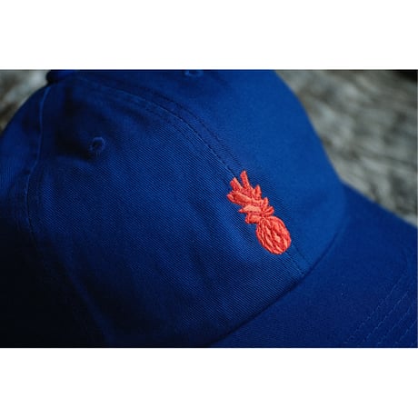 PINEAPPLE CAP - ROYAL BLUE & RED