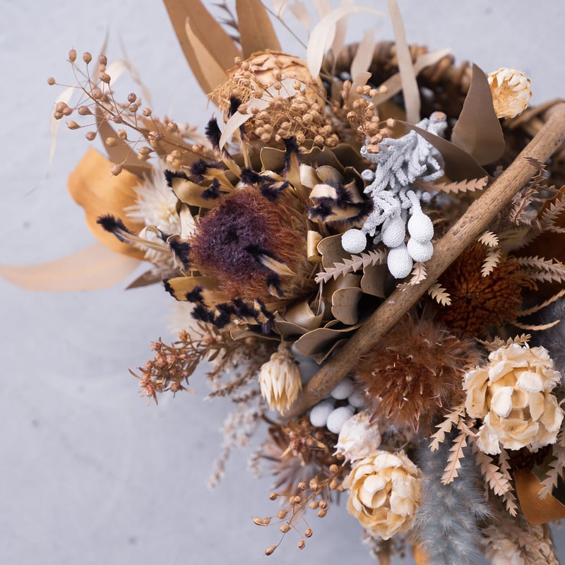 ドライフラワー ナチュラルバスケット | Juillet online shop