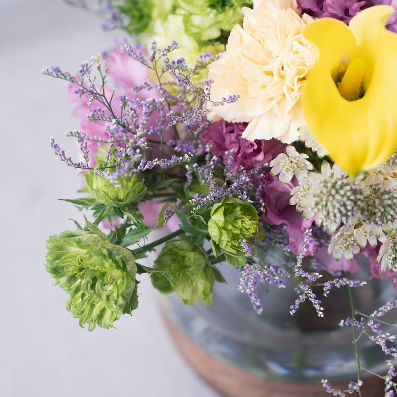 イエローパープルのブーケ | Juillet online shop
