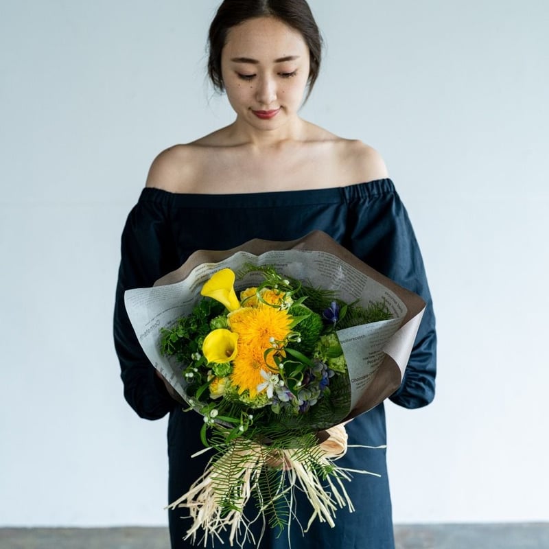 ビタミンカラーのブーケ | Juillet online shop