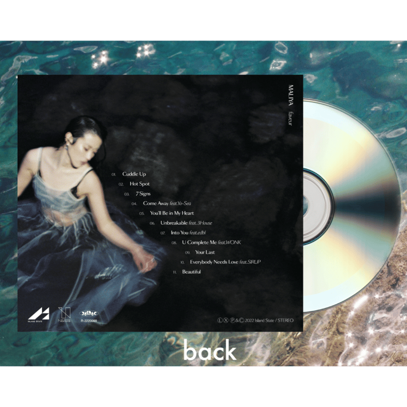 2nd Album 'faveur' CD | MALIYA