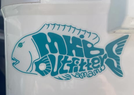 【mkbオリジナル】　mkb ステッカー　TUSK FISH