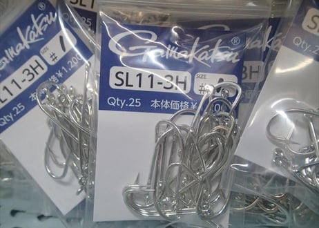 がまかつ　SL11-3H　逆輸入フライフック　バリューパック