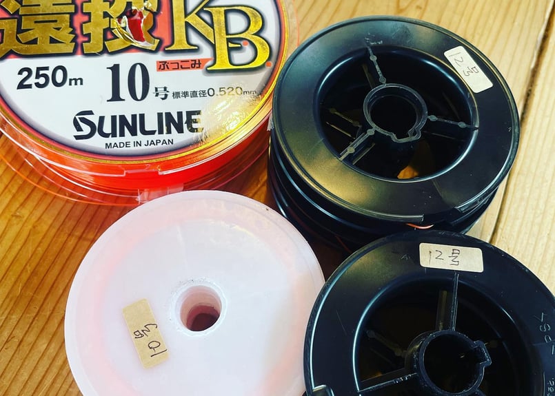 okuma50w2 ライン12号 スペーサー用ライン】サンライン 遠投カゴ | mkb outfitters