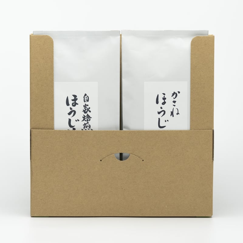 かさねほうじ茶40g・自家焙煎ほうじ茶40g - 炒りたて定期便 かさねほうじ茶40g・自家焙煎ほうじ茶40g - 炒りたて定期便