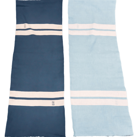 [受注生産]手拭い 二引両  Japanese Towel 2LINES