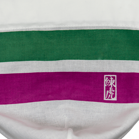 [お仕立て] 黒猫褌 二引両 二色捺染 Custom made KURONEKO 2LINES BICOLOR printed