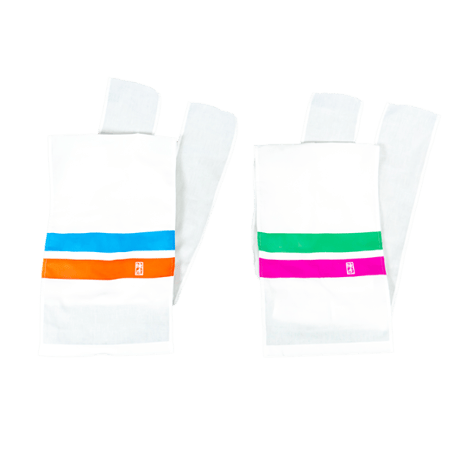 [お仕立て]割褌 二引両 二色捺染 Custom made WARI 2LINES BICOLOR printed