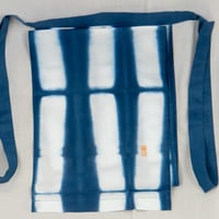 越中褌 藍絞染 竹縞  ETTYU INDIGO TIE-DYE BAMBOO STRIPE