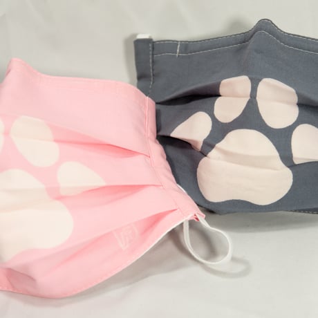 マスク あしあと PLEATED MASK PAW PAD